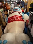 Gemmy Customized Airblown Inflatable 9.5FT Yeti Christmas Yard Decor. Fixed Price $25.00.