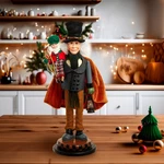 Kurt Adler Hollywood Nutcracker: Bob Cratchit & Tiny Tim, HA0688. Fixed Price $169.99.