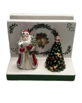Spode Christmas Tree Napkin Holder With Salt & Pepper Set - Santa. Fixed Price $29.99.