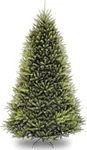 National Tree 9 Foot Unlit Dunhill Fir Artificial Christmas Green W/ Stand. Fixed Price $219.80.