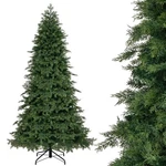 7.5 Ft Artificial Xmas Tree With 1019 Pe Pvc Branch Tips & Folding Metal Stand. Fixed Price $124.99.