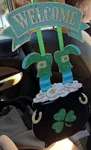 Greenbrier St. Patrick Day Wall Welcome Door Sign Decoration. Fixed Price $20.00.