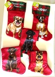 Aspca Velour Dog Themed Christmas Stocking Choose From 5 Designs. Fixed Price $9.26.