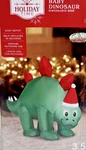 Holiday Time Baby Dinosaur Airblown Inflatable Christmas Yard Decoration 3.5 Ft. Fixed Price $19.98.