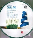 Ge 847975 300CT Warm White Staybright Minature Led (2)37' Green String - New!. Fixed Price $39.98.