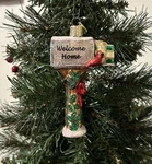 Owc Old World Christmas Welcome Home Mailbox Blown Glass Ornament #32079. Fixed Price $13.56.