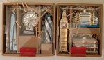 2X M&s Marks Spencer 3PK Glass Novelty Christmas Ornaments London Icons Figure. Fixed Price $39.99.
