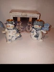 Scotts Sparkling Snowman Stick Candle Holders. Fixed Price $5.00.