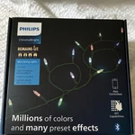 Philips Chromabright Led Mini String Lights 150CT Multicolor App Control 49.6FT. Fixed Price $35.99.