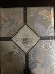 $110 Luxury Eva Waterford Linens Tablecloth Oblong 70 X144 12 To 16. Fixed Price $69.90.