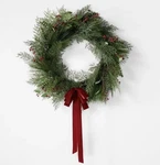 Studio Mcgee Threshold 26 Red Green Holiday Wreath Ribbon Berry Christmas Target. Fixed Price $44.99.