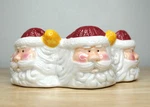 Ceramic Christmas Holiday Santa Head Candy Dish International Bazaar #44153139. Fixed Price $20.00.