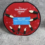 Led Light Set Christmas Indoor/outdoor C3 Warm White 180-CT. On Reel. Fixed Price $29.99.