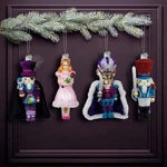 Noble Gems Nutcracker Suite Glass Ornaments Set Of 4. Fixed Price $50.95.