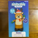 New Gemmy Airdorable Airblown Inflatable Reindeer 22" 3660706. Fixed Price $17.99.
