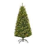 Goflame Pre-lit Artificial Christmas Tree, 4FT, Multicolored,green. Fixed Price $74.99.