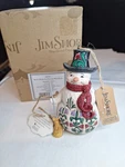Jim Shore Christmas Ornament Winter Wonderland Snowman Heartwood Creek 6001425. Fixed Price $19.99.