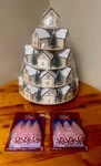 Hobby Lobby Light Up 5 Tier Wooden Village Rotating Advent Calendar Christmas. Fixed Price $85.99.