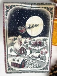 Vintage Christmas Tapestry Wall Hanging Mww 1994 Made Usa. Fixed Price $48.00.