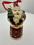 Vtg Hallmark Keepsake Christmas Ornament Santa Hinged Trinket Box 1998. Fixed Price $9.99.