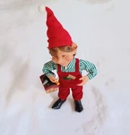 Celebrate It Christmas Treasures Darling Elves Handyman Elf Figure Karen Didion. Fixed Price $59.98.