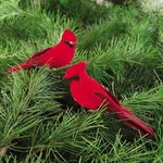 Gallerie Ii Cardinal Birds Clip Christmas Xmas Ornament, Assortment Of 2, A/2.... Fixed Price $19.84.