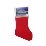 Northlight 19" Red And White Solid Christmas Stocking With Gold Glitter Pen. Fixed Price $99.99.