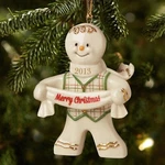 Lenox 2013 Gingerbread Man Ornament Figurine Annual Good Tidings Christmas New. Fixed Price $25.50.
