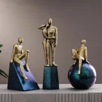 New Home Accessories Statues Sculptures Thinker Christmas Decoration Figurines. Fixed Price $45.86.