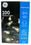 Ge String-a-long 100 Clear Miniature Lights Party Wedding Holiday Events 20.6'. Fixed Price $12.59.