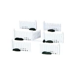 Lemax Christmas Village Plastic Picket 1.57 1.18 3.15 Inches", White. Fixed Price $23.99.