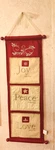 2008 Dayspring Hanging Christmas Card Holder Joy Peace Love Hallmark Bible Verse. Fixed Price $18.00.