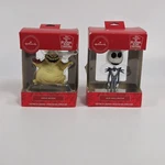 2 Hallmark Nightmare Before Christmas Ornaments Jack Skellington Boogie. Fixed Price $22.49.