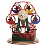 Old World Christmas Gingerman Ferris Wheel Wooden Ornament Cottage. Fixed Price $34.64.