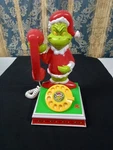 The 'grinch' Dr Seuss Holiday Hotline Talking Phone W/lights See Video. Fixed Price $59.99.
