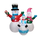 Christmas Air Blown Led Inflatable Yard Party Decoration Snowman Snowmen Family. Fixed Price $39.99.