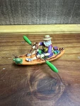 Gsi Outdoors Outside Inside Santa Canoe Tree Ornament Box. Fixed Price $30.00.