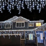 400 Led Icicle Lights Outdoor, 33FT 80 Drops String Connectable,. Fixed Price $64.48.