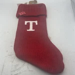 Wondershop Christmas Red Stocking Monogram. Fixed Price $9.95.