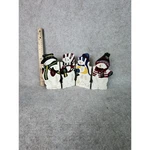 Set Of 4 Wooden Snowman Figurines Christmas Holiday Decor Tabletop Shelf Accent. Fixed Price $17.99.