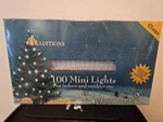 Traditions Clear Christmas 100 Mini Lights Indoor Outdoor (set Of 3). Fixed Price $19.95.
