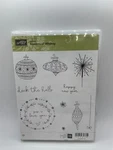 Stampin Up Hostess Seasons Of Whimsy Set 10 Deck Halls New Year. Fixed Price $17.49.