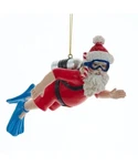 Kurt Adler 4.25 Inch Scuba Diver Santa Christmas Ornament. Fixed Price $19.95.