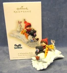 2009 Hallmark Christmas Ornament Winterfun Ride Frosty The Snowman Song Nib. Fixed Price $12.95.