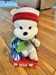 Gemmy Christmas Kid Jingle Bells Electronic Dancing Singing Animal Nib 2008. Fixed Price $50.00.