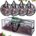 Pack Christmas Storage Bags, 7.5 Ft Tree Large And 24 Inch Wr.... Fixed Price $37.59.