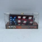 Kiss Collectible Logo Christmas Ornament Kurt Adler Stars Stripes 5 2018. Fixed Price $29.99.