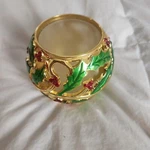 Lenox Christmas Holiday Gold Votive Candle. Fixed Price $20.00.