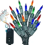 Musical Christmas Lights Plays 25 Songs 8 Function 140 31.2 Ft Multicolor. Fixed Price $30.42.