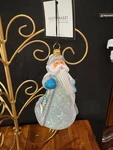 Glitterazzi Santa Claus Polish Glass Christmas Ornament By Joy To The World Iob. Fixed Price $32.00.